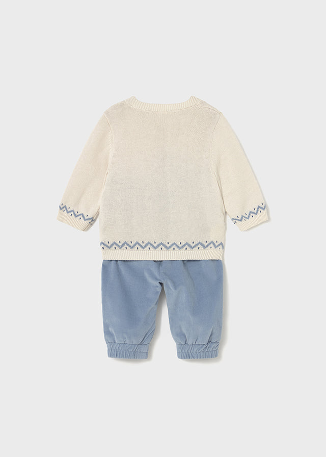 Mayoral baby boys two piece set