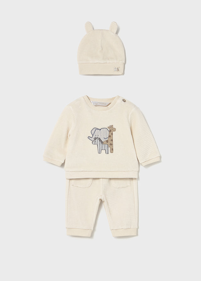 Baby boys 3 piece tracksuit