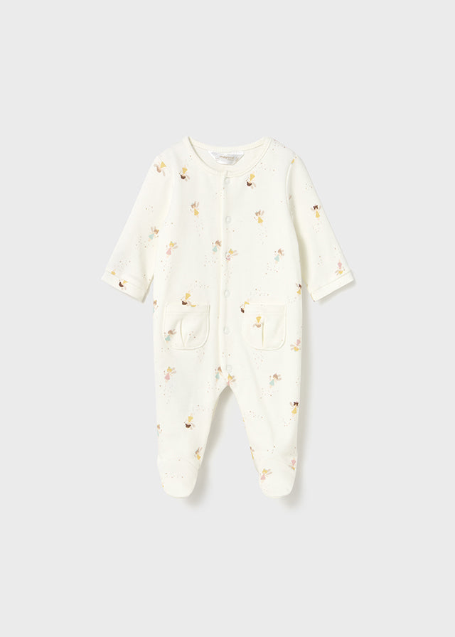 Mayoral Newborn rompers with feet