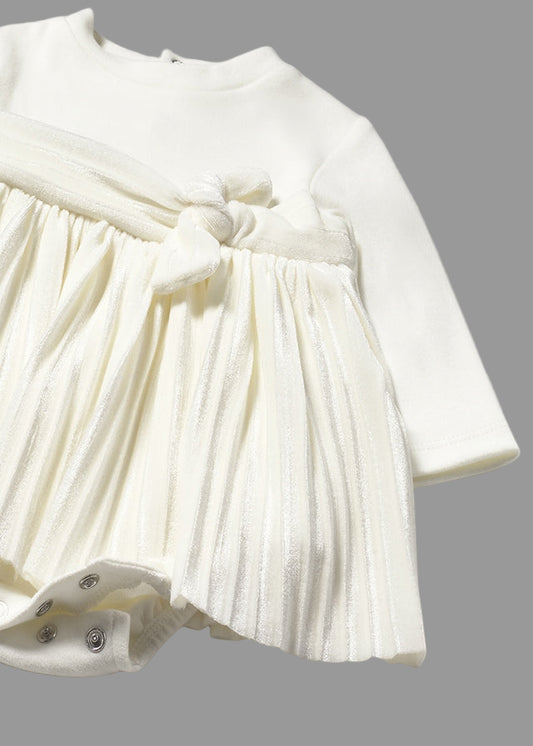 Combined towelling romper