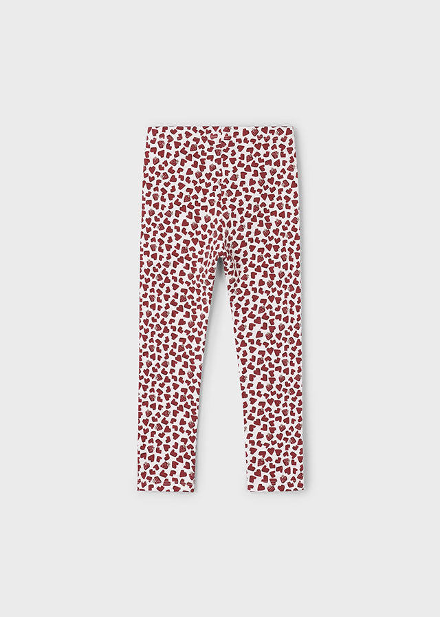 heart and strawberries leggings