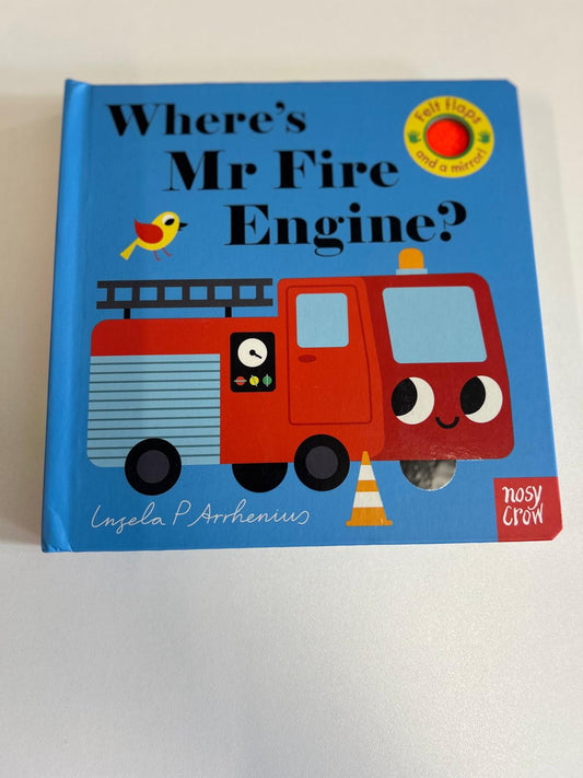 Wheres Mr Fire Engine? book