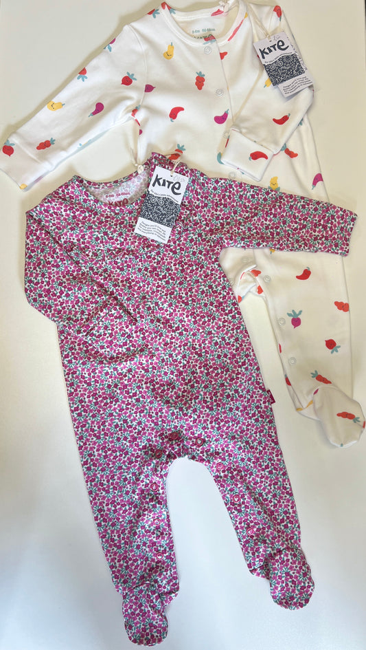 Kite ditsy sleepsuit