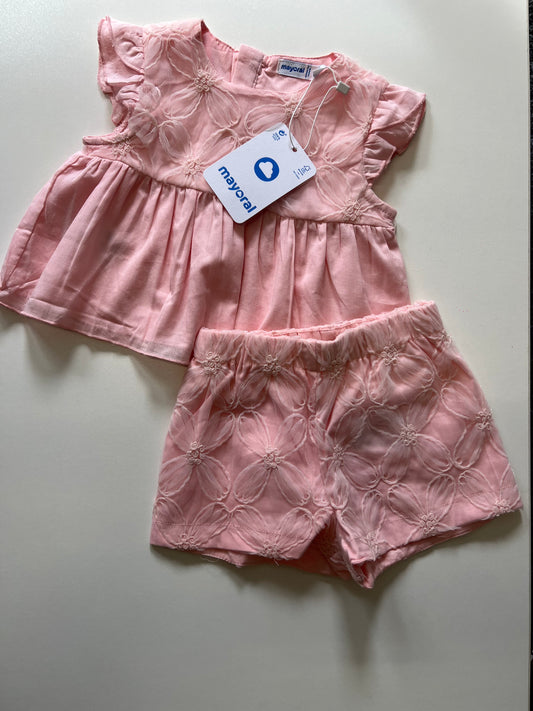 Mayoral toddler girls two piece set
