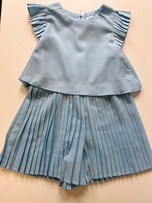 Mayoral girls pleated dress