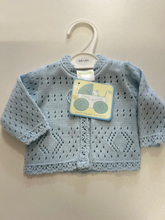 Premature baby cardigan