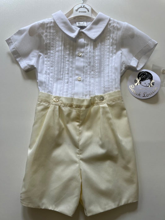Sarah Louise boys two piece pant set.