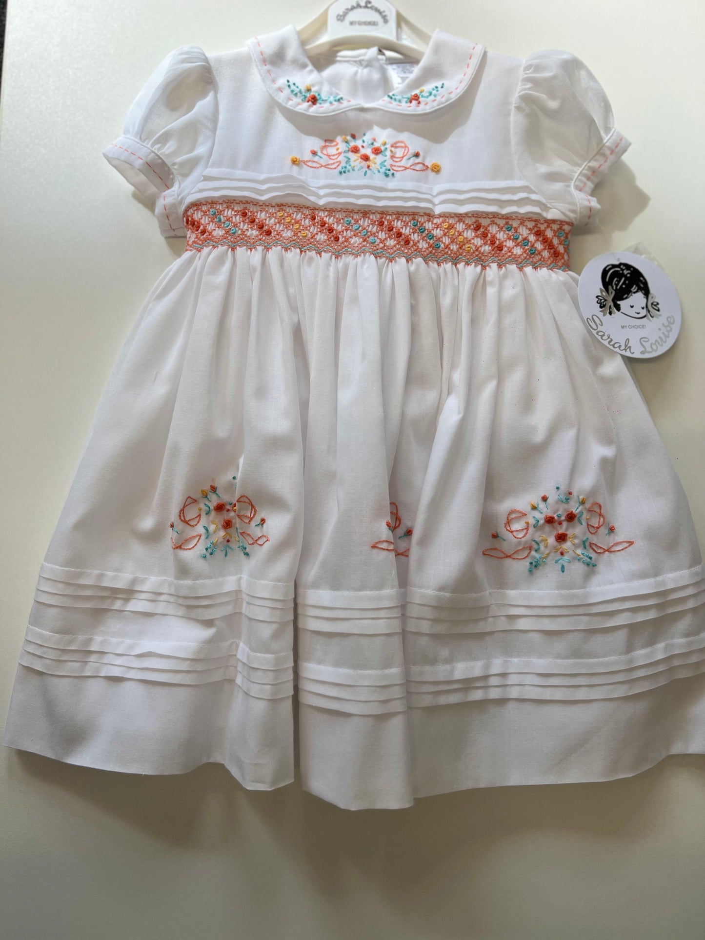 Sarah Louise short sleeve dress