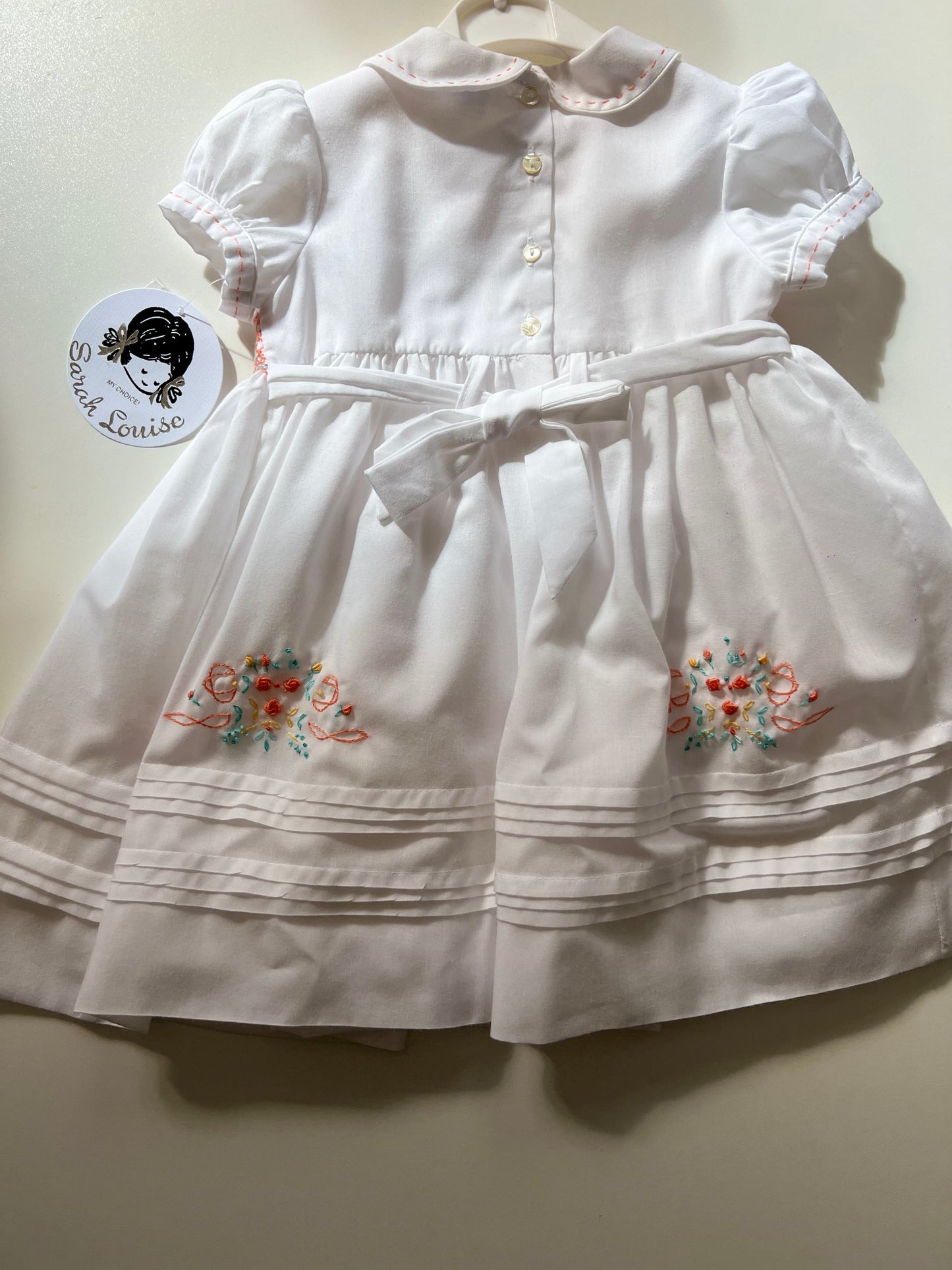 Sarah Louise short sleeve dress