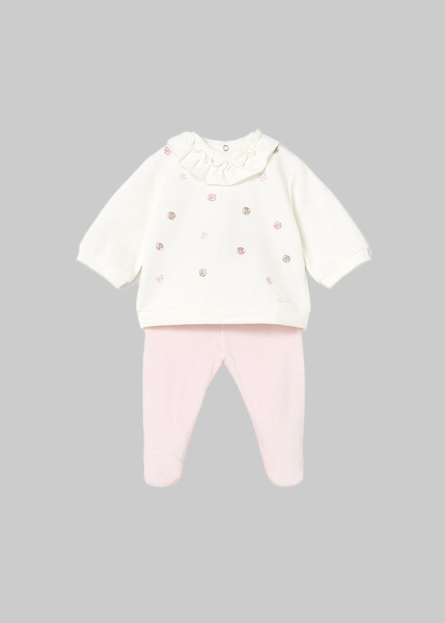 Mayoral baby girls 2 piece set