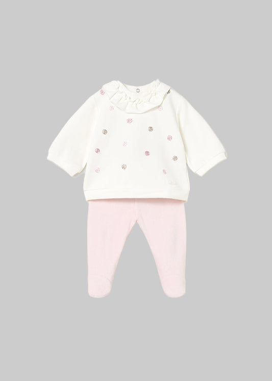 Mayoral baby girls 2 piece set