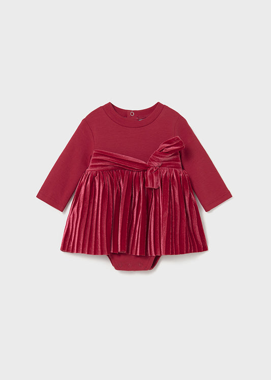 Combined towelling romper