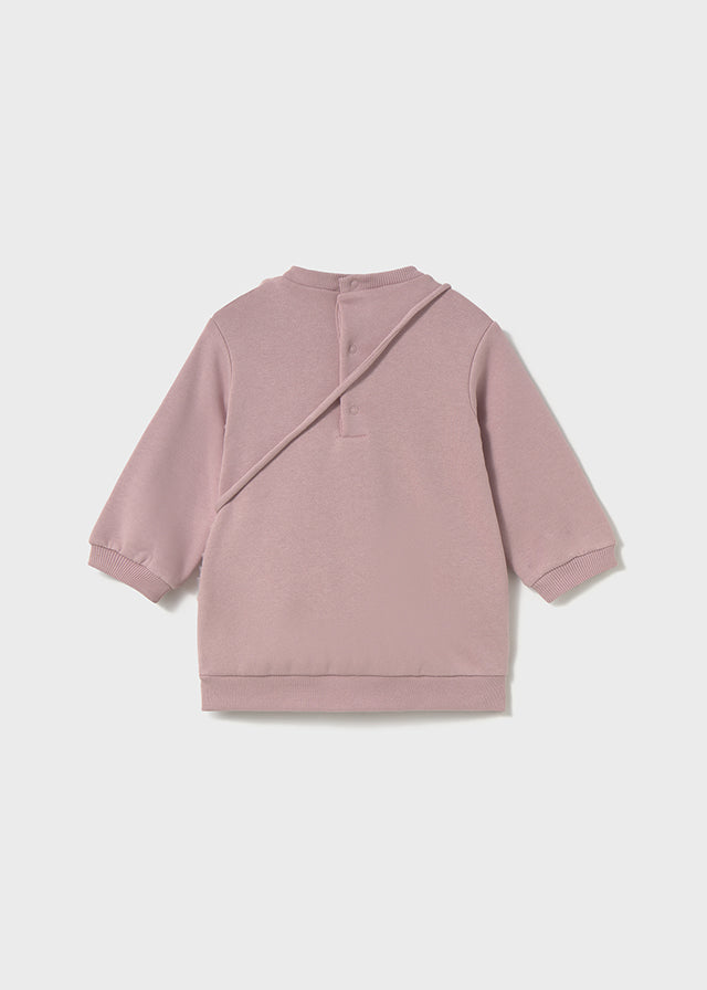 toddler pink dress and bag