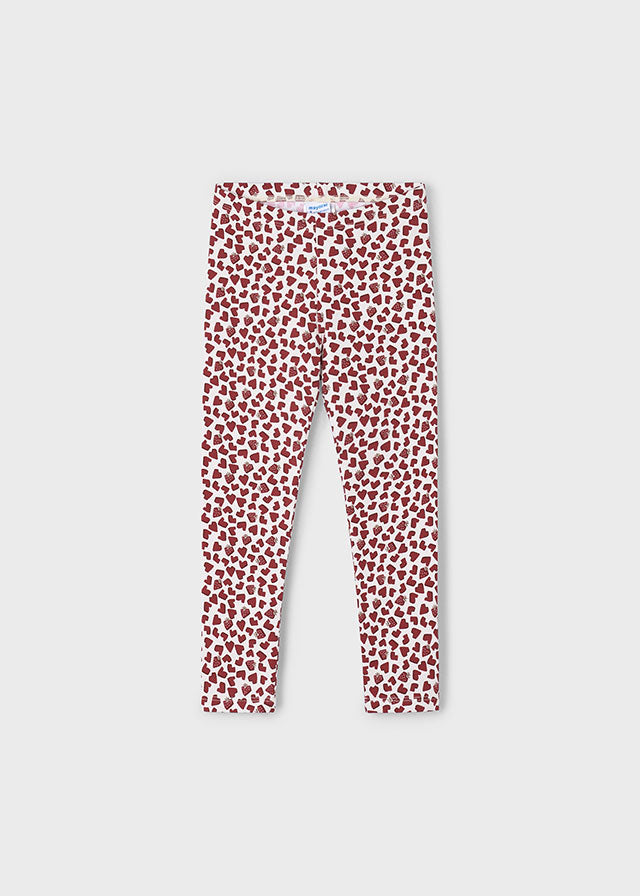 heart and strawberries leggings
