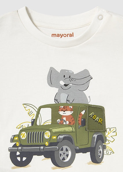 Mayoral boys short sleeve t shirt