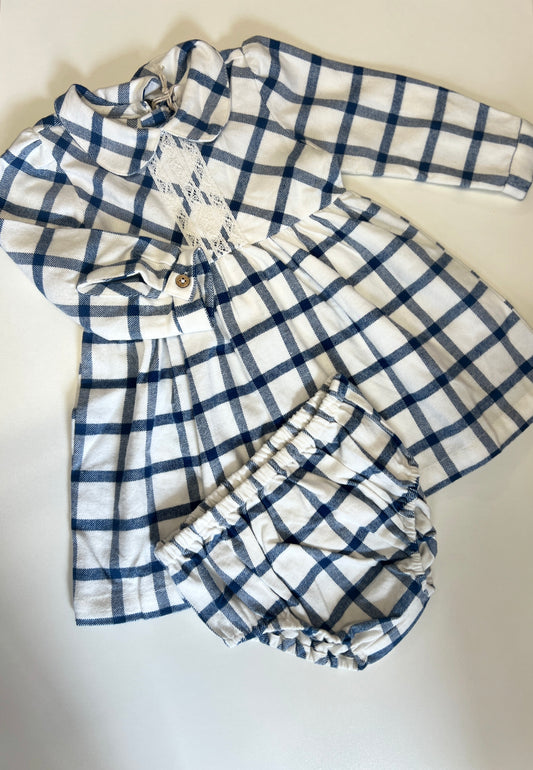 Kite long sleeve dress and pants set