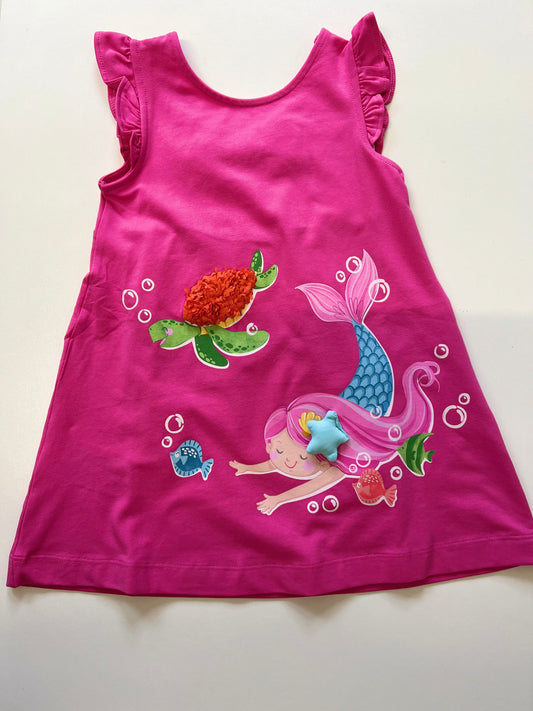 Mayoral toddler girls pink dress