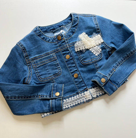 Mayoral girls denim jacket
