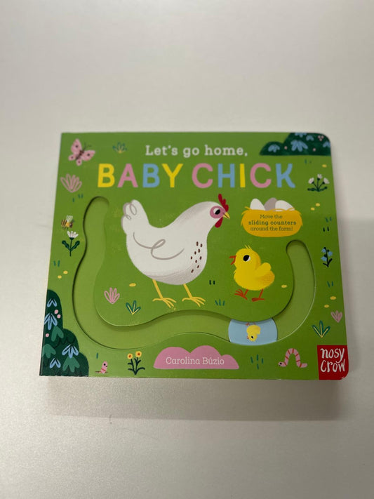 Lets go home baby chick book.