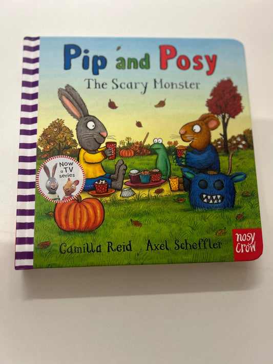 Pip and Posy book. The scary monster.