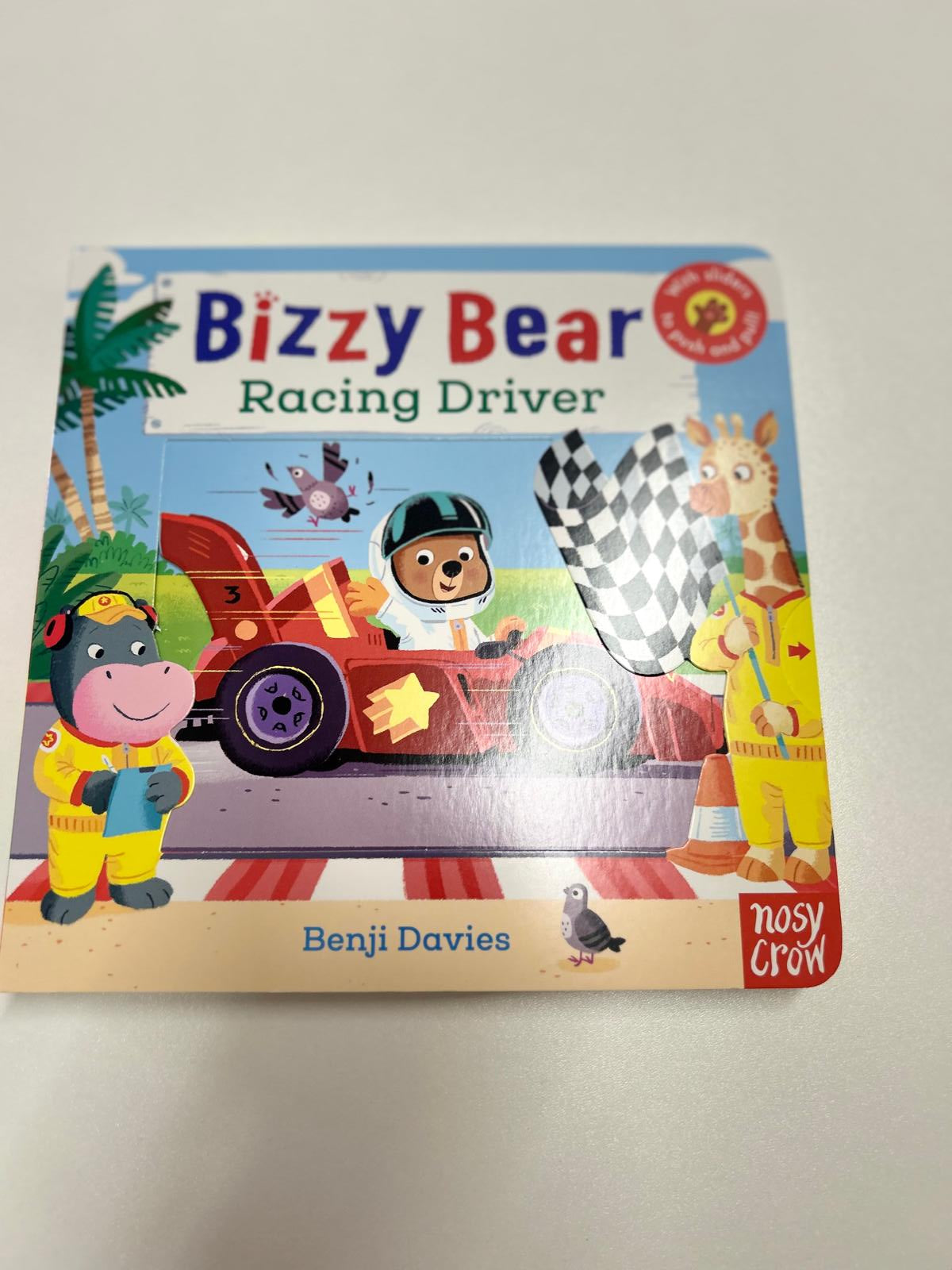 Bizzy bear racing driver book