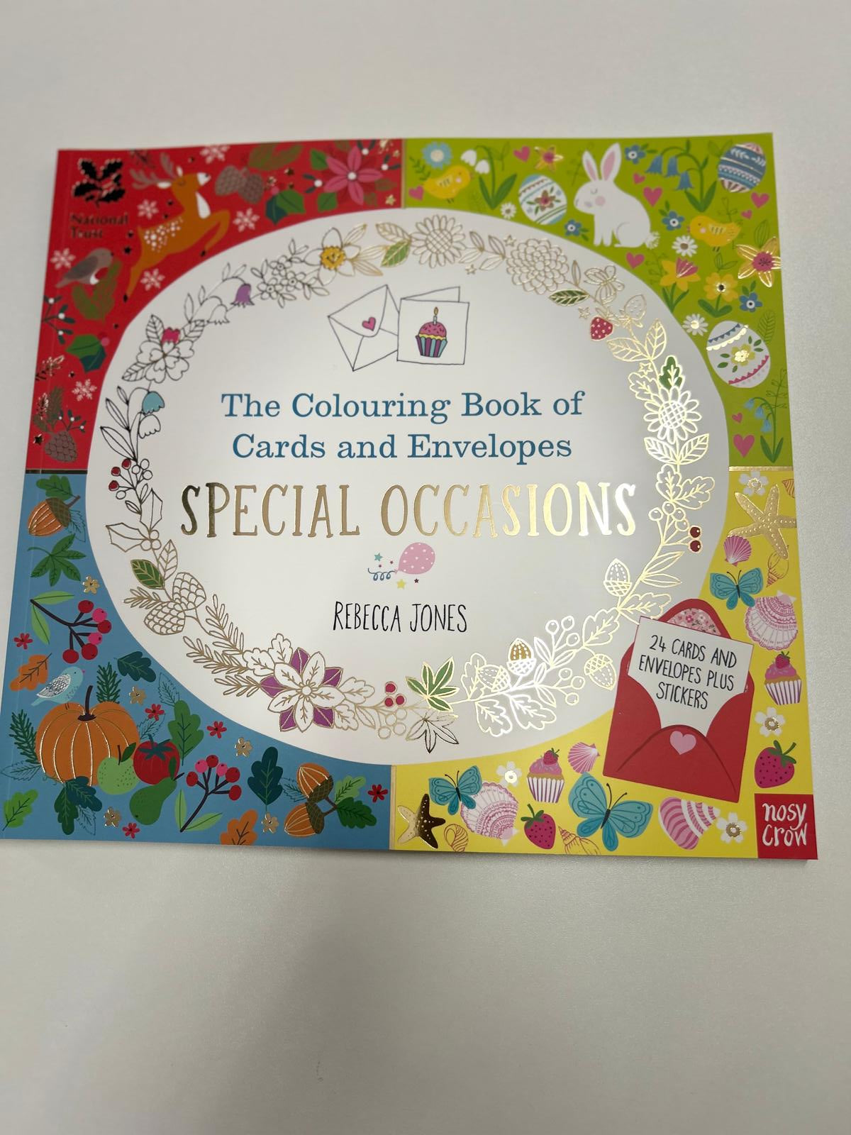 The colouring book of cards and envelopes